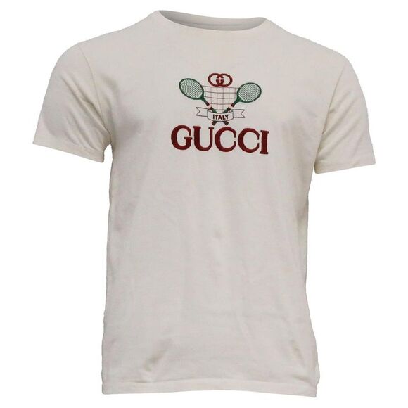 Pre Loved gucci Men white T-Shirts - Picture 1 of 4